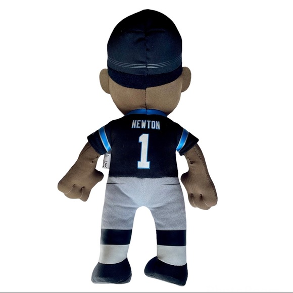 NFL Official Cam Newton Plush Bleacher Creature Stuffed Toy - Carolina Panthers - Picture 2 of 2